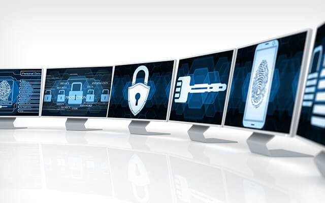 Various security measures such as two-factor authentication and biometrics protect software from threats